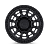 Fuel Off-Road | FV832 CYCLE UTV 15x7.0 ET38 - MATTE BLACK W/ GLOSS BLACK LIP