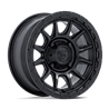 Fuel Off-Road | FV866 PISTON UTV 15x7.0 ET38 - MATTE BLACK W/ GLOSS BLACK LIP