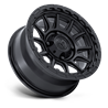 Fuel Off-Road | FV866 PISTON UTV 15x7.0 ET38 - MATTE BLACK W/ GLOSS BLACK LIP