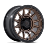 Fuel Off-Road | FV866 PISTON UTV 15x7.0 ET38 - MATTE BRONZE W/ MATTE BLACK LIP