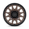 Fuel Off-Road | FV866 PISTON UTV 15x7.0 ET10 - MATTE BRONZE W/ MATTE BLACK LIP