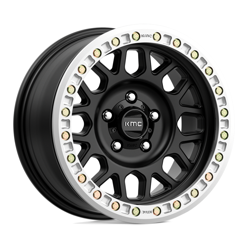 KMC | KM234 GRENADE DESERT BEADLOCK 20x9.0 ET-12 - SATIN BLACK