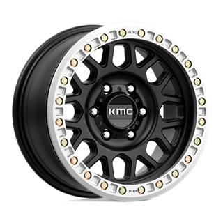 KMC | KM234 GRENADE DESERT BEADLOCK 17x8.5 ET0 - SATIN BLACK