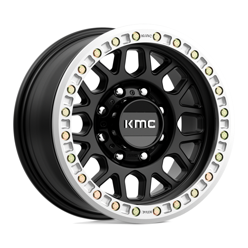 KMC | KM234 GRENADE DESERT BEADLOCK 17x8.5 ET0 - SATIN BLACK