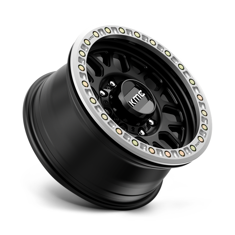 KMC | KM234 GRENADE DESERT BEADLOCK 17x8.5 ET0 - SATIN BLACK