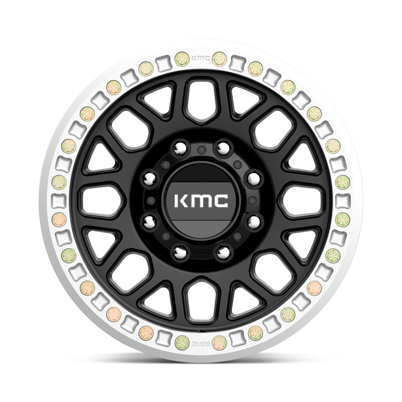 KMC | KM234 GRENADE DESERT BEADLOCK 17x8.5 ET0 - SATIN BLACK
