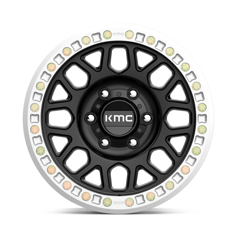 KMC | KM234 GRENADE DESERT BEADLOCK 17x8.5 ET0 - SATIN BLACK