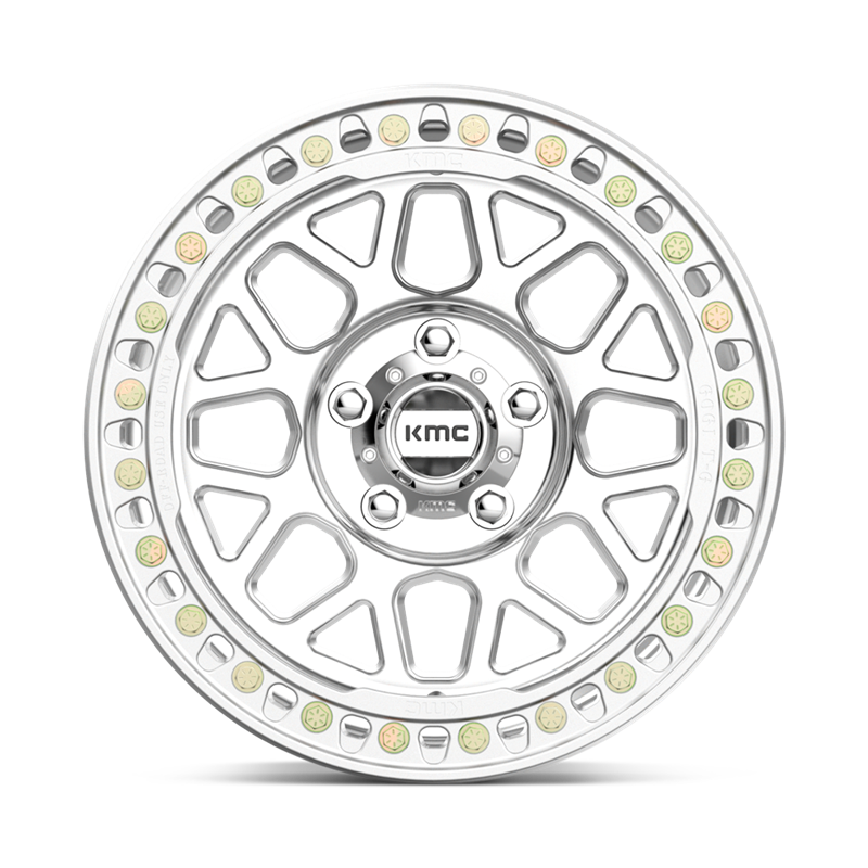 KMC | KM235 GRENADE CRAWL BEADLOCK 17x8.5 ET0 - MACHINED
