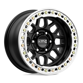 KMC | KM235 GRENADE CRAWL BEADLOCK 17x9.0 ET-38 - SATIN BLACK