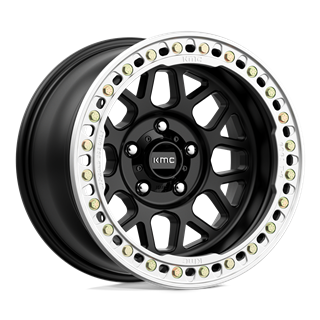 KMC | KM235 GRENADE CRAWL BEADLOCK 18x9.0 ET-24 - SATIN BLACK