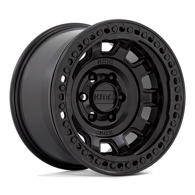 KMC | KM236 TANK BEADLOCK 17x9.0 ET-38 - SATIN BLACK