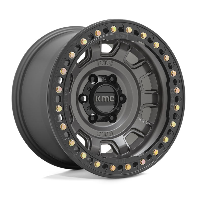 KMC | KM236 TANK BEADLOCK 17x9.0 ET-15 - ANTHRACITE