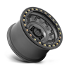 KMC | KM236 TANK BEADLOCK 17x9.0 ET-15 - ANTHRACITE