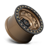 KMC | KM236 TANK BEADLOCK 17x9.0 ET-15 - MATTE BRONZE