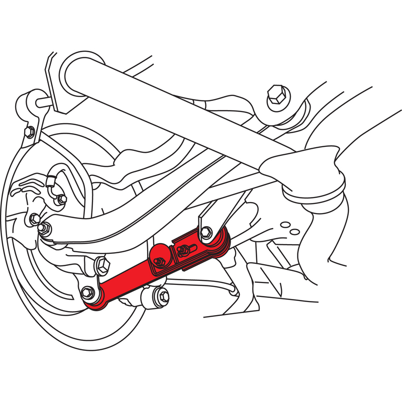 SPC | SUBARU CAMBER KIT - Rear - Baja / Legacy / Outback 2000-2009
