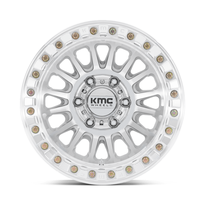 KMC | KM239 IMPACT BEADLOCK 17x9.0 ET-38 - MACHINED