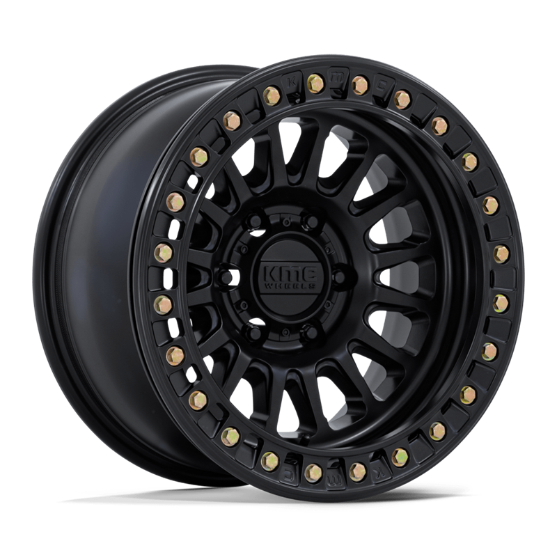 KMC | KM239 IMPACT BEADLOCK 17x9.0 ET-12 - MATTE BLACK