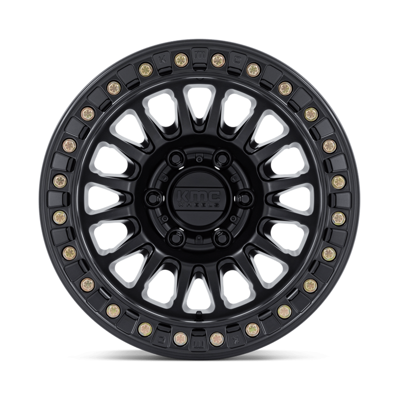 KMC | KM239 IMPACT BEADLOCK 17x9.0 ET-12 - MATTE BLACK