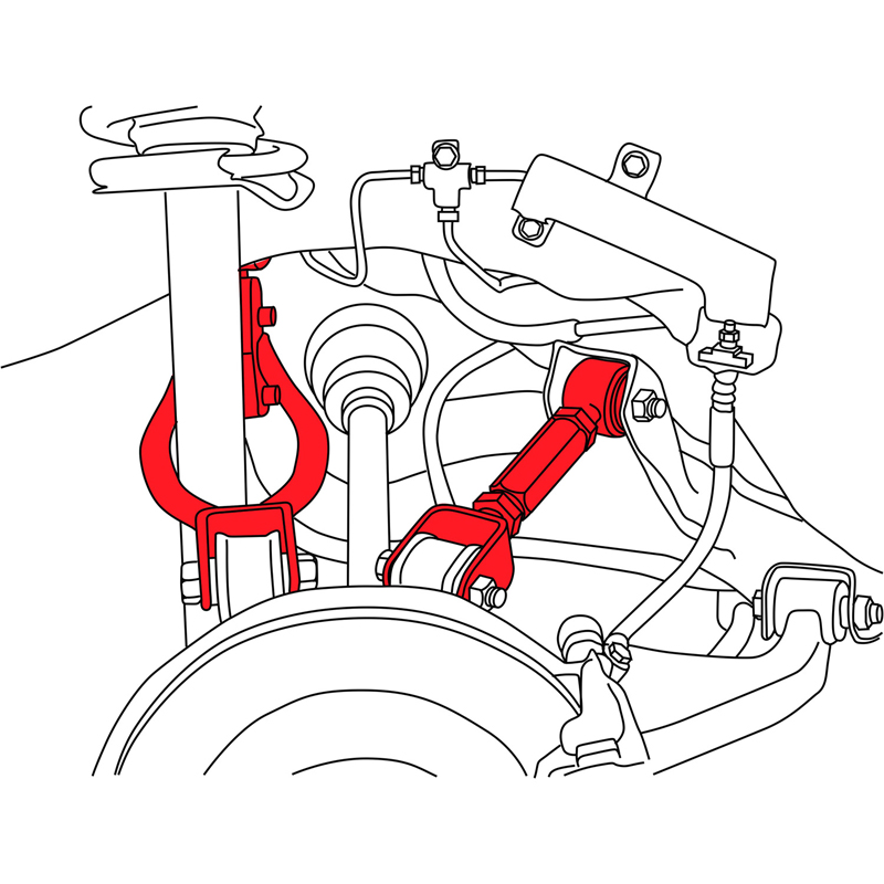 SPC | NISSAN REAR CAMB ARM & LINK - Rear - 240SX / 300ZX 1989-1996 SPC Performance Control Arm