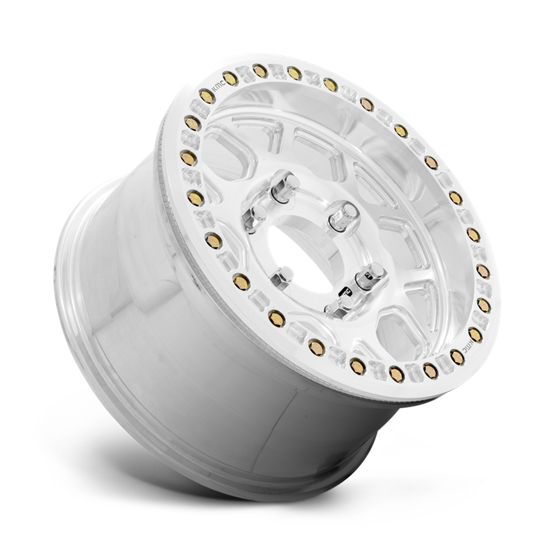 KMC | KM444 MESA FORGED BEADLOCK 17x9.0 ET0 - RAW MACHINED
