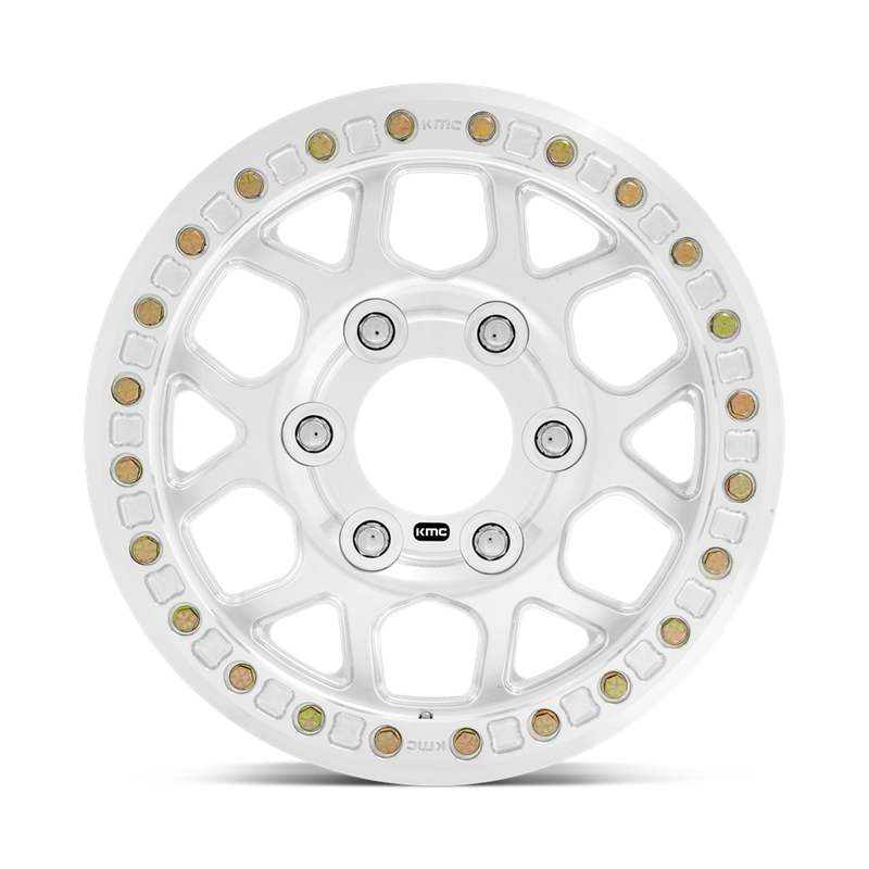 KMC | KM444 MESA FORGED BEADLOCK 17x9.0 ET0 - RAW MACHINED
