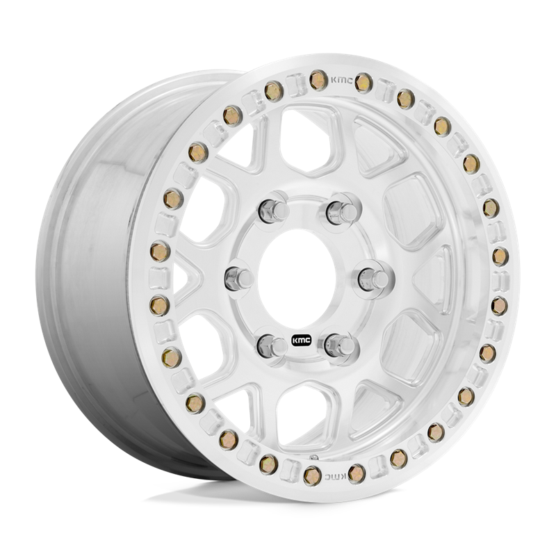 KMC | KM444 MESA FORGED BEADLOCK 17x9.0 ET-12 - RAW MACHINED