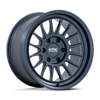KMC | KM447 IMPACT FORGED MONOBLOCK 17x8.5 ET0 - METALLIC BLUE
