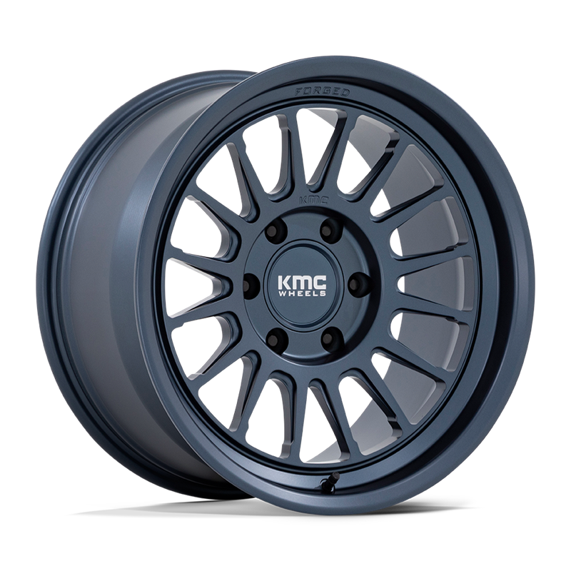 KMC | KM447 IMPACT FORGED MONOBLOCK 17x8.5 ET0 - METALLIC BLUE