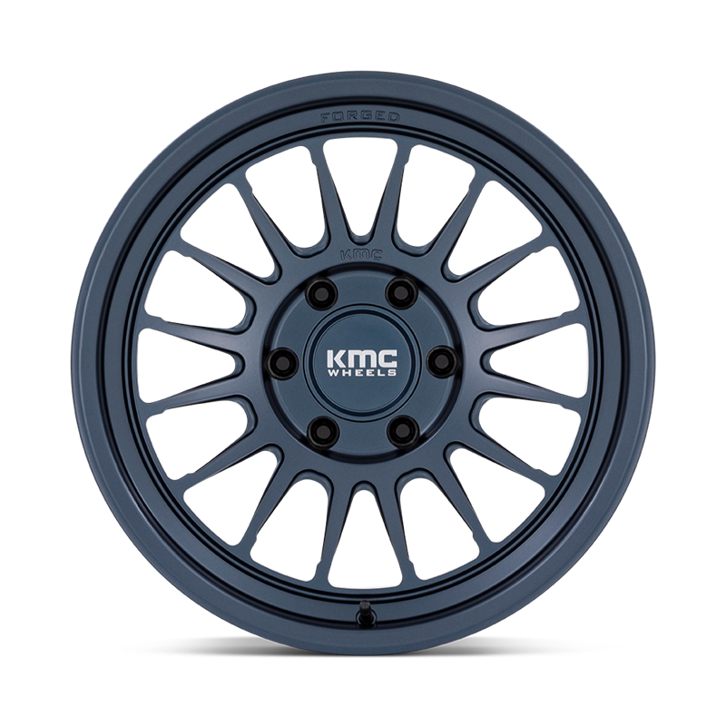 KMC | KM447 IMPACT FORGED MONOBLOCK 17x8.5 ET0 - METALLIC BLUE