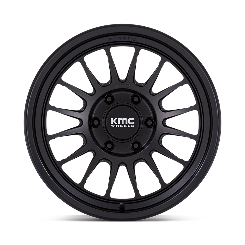 KMC | KM447 IMPACT FORGED MONOBLOCK 18x9.0 ET0 - SATIN BLACK