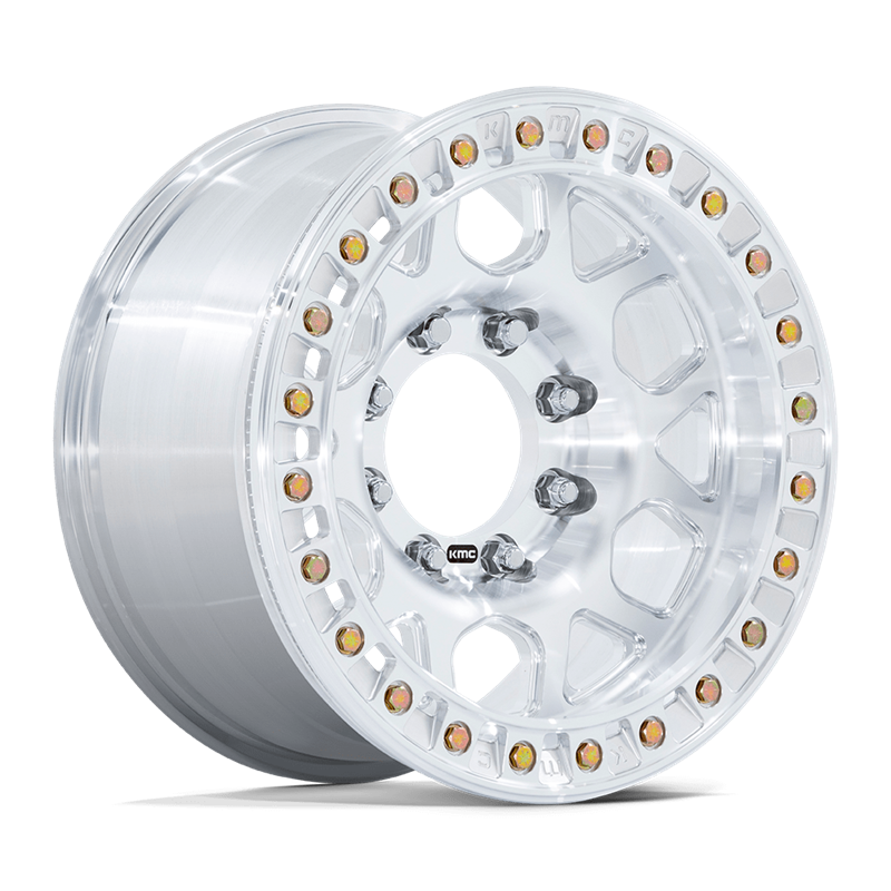 KMC | KM450 MESA FORGED BEADLOCK 17x9.0 ET-12 - RAW MACHINED