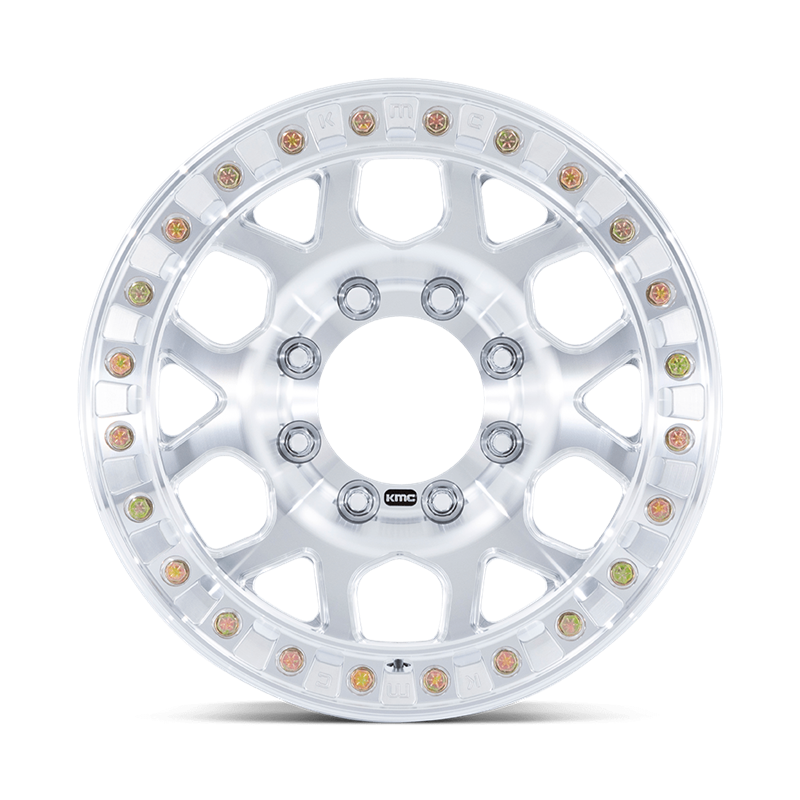 KMC | KM450 MESA FORGED BEADLOCK 17x9.0 ET-12 - RAW MACHINED