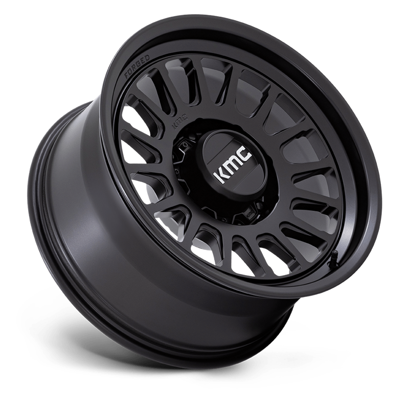 KMC | KM452 IMPACT FORGED MONOBLOCK 18x9.0 ET-12 - SATIN BLACK