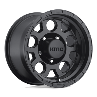 KMC | KM522 ENDURO 15x9.0 ET-12 - MATTE BLACK