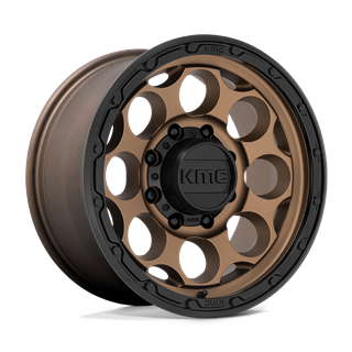 KMC | KM541 DIRTY HARRY 17x8.5 ET0 - MATTE BRONZE W/ BLACK LIP