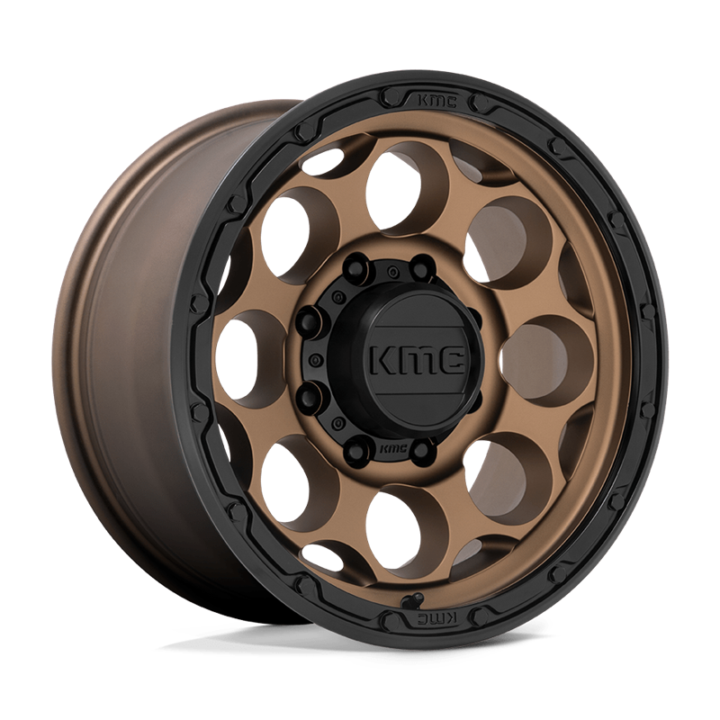 KMC | KM541 DIRTY HARRY 17x8.5 ET0 - MATTE BRONZE W/ BLACK LIP
