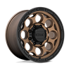 KMC | KM541 DIRTY HARRY 17x8.5 ET0 - MATTE BRONZE W/ BLACK LIP
