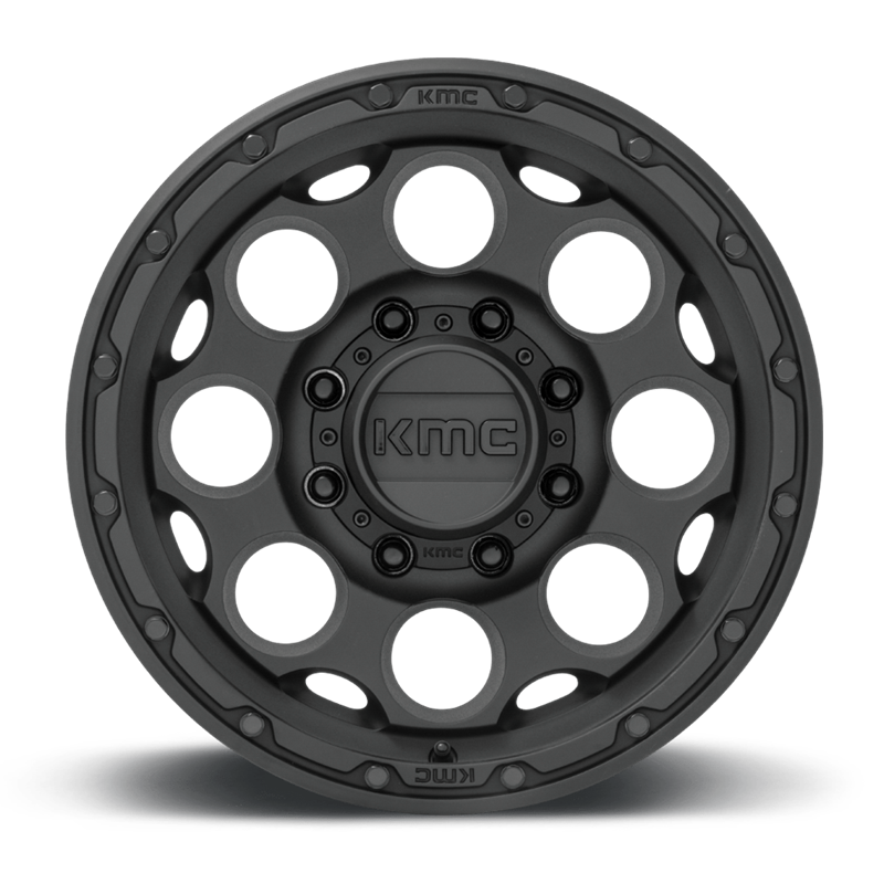 KMC | KM541 DIRTY HARRY 17x8.5 ET0 - TEXTURED BLACK