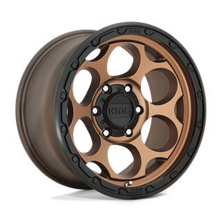 KMC | KM541 DIRTY HARRY 17x9.0 ET-12 - MATTE BRONZE W/ BLACK LIP