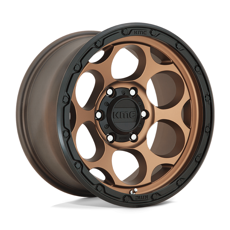 KMC | KM541 DIRTY HARRY 17x9.0 ET-12 - MATTE BRONZE W/ BLACK LIP