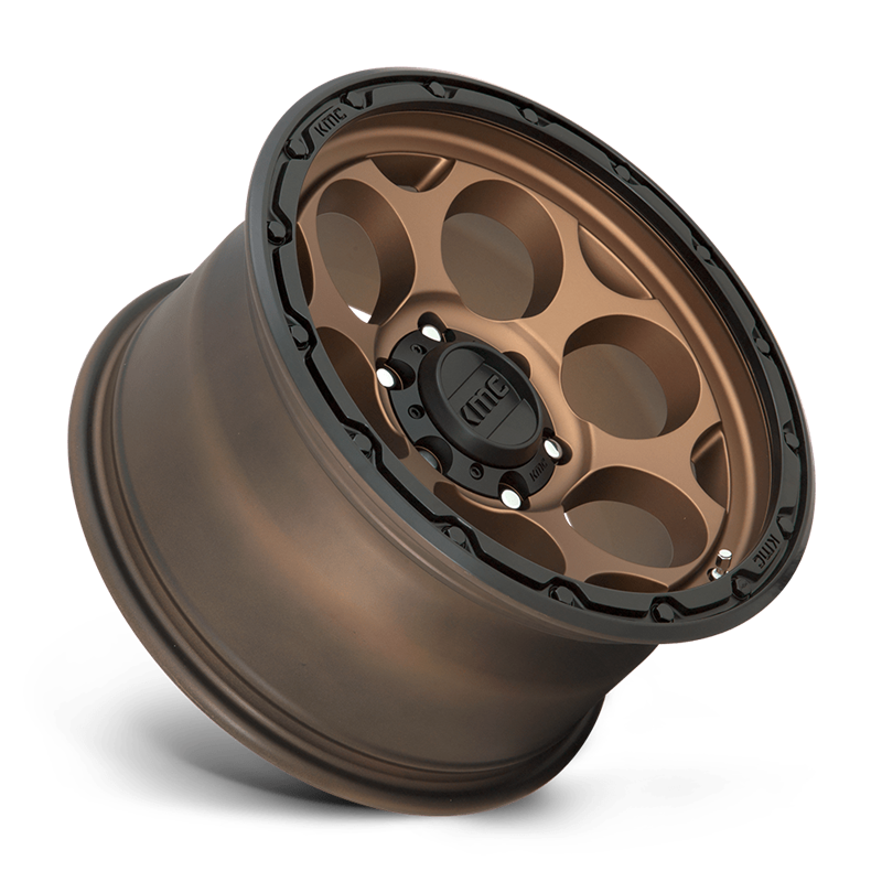 KMC | KM541 DIRTY HARRY 17x9.0 ET-12 - MATTE BRONZE W/ BLACK LIP