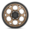 KMC | KM541 DIRTY HARRY 17x9.0 ET-12 - MATTE BRONZE W/ BLACK LIP