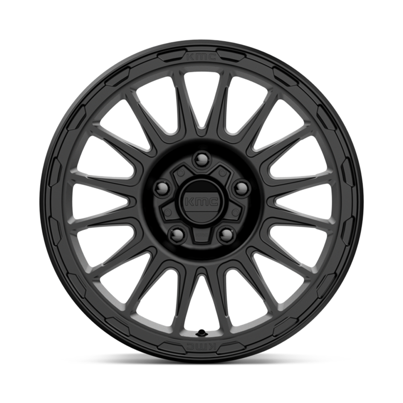 KMC | KM542 IMPACT 16x7.0 ET30 - SATIN BLACK