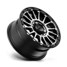 KMC | KM542 IMPACT 16x8.0 ET0 - SATIN BLACK MACHINED