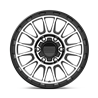 KMC | KM542 IMPACT 16x8.0 ET0 - SATIN BLACK MACHINED