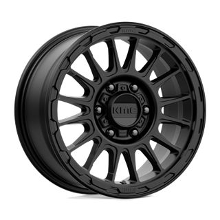 KMC | KM542 IMPACT 16x8.0 ET0 - SATIN BLACK