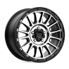 KMC | KM542 IMPACT 17x8.0 ET35 - SATIN BLACK MACHINED
