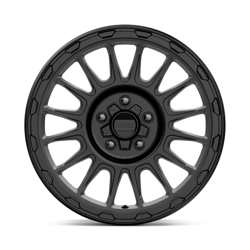 KMC | KM542 IMPACT 17x8.0 ET35 - SATIN BLACK