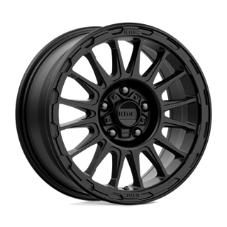 KMC | KM542 IMPACT 17x8.0 ET35 - SATIN BLACK