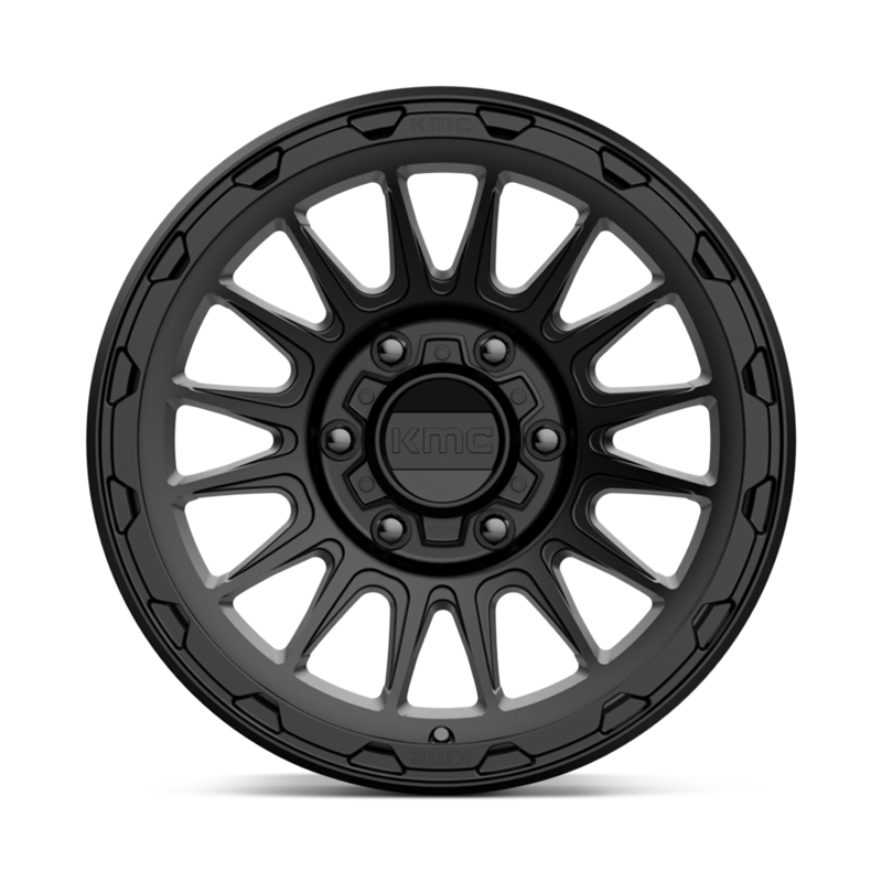 KMC | KM542 IMPACT 17x8.5 ET0 - SATIN BLACK